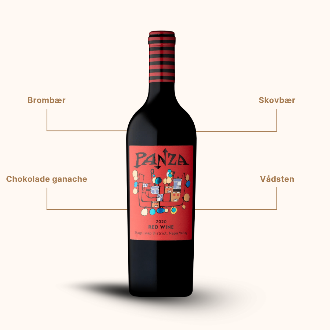 Quixote Panza rødvinsflaske